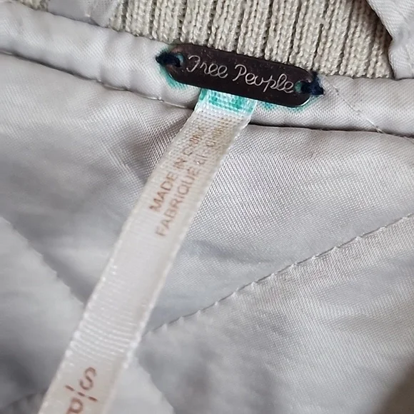 Free People Boho Embroidered Bird Bomber Jacket - Picture 5 of 6